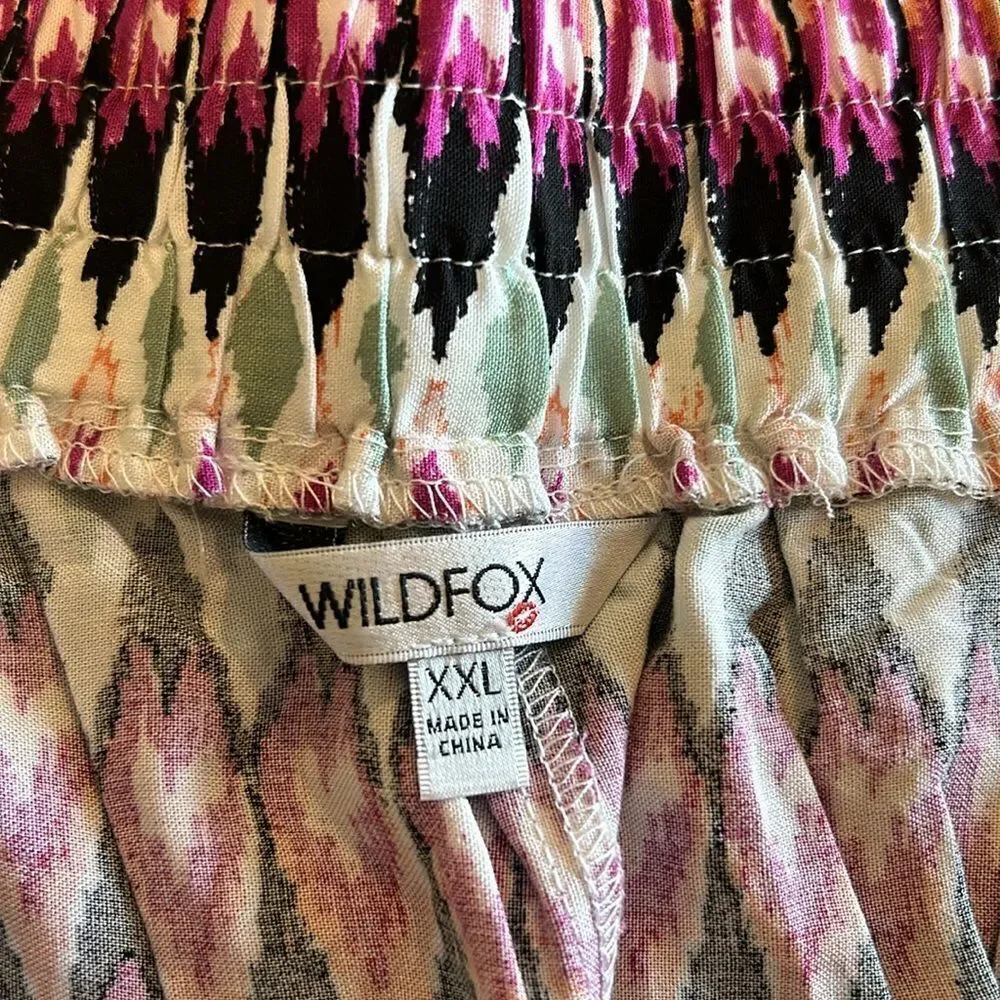 NEW Wildfox Multicolor Pull On Shorts